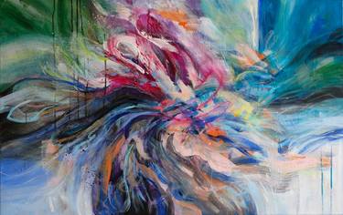 Original Abstract Expressionism Abstract Paintings by Jana Magdova