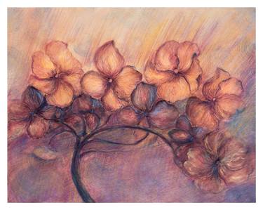 Print of Floral Paintings by Olga Gansen