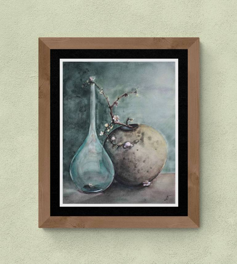 Original Figurative Still Life Painting by Olga Gansen