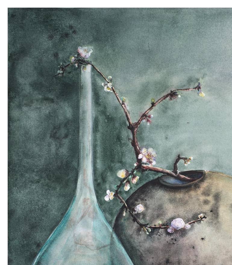 Original Figurative Still Life Painting by Olga Gansen