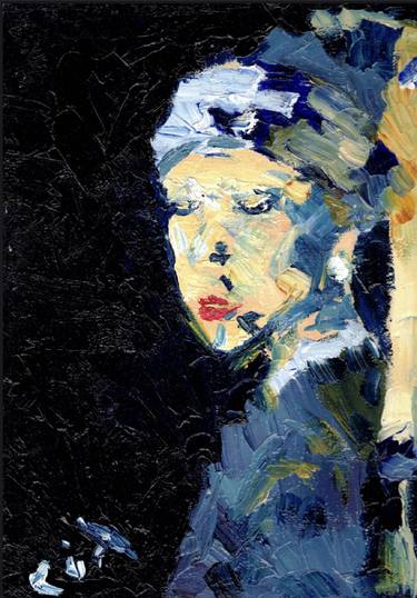 Original Expressionism Women Paintings by Olga Sol