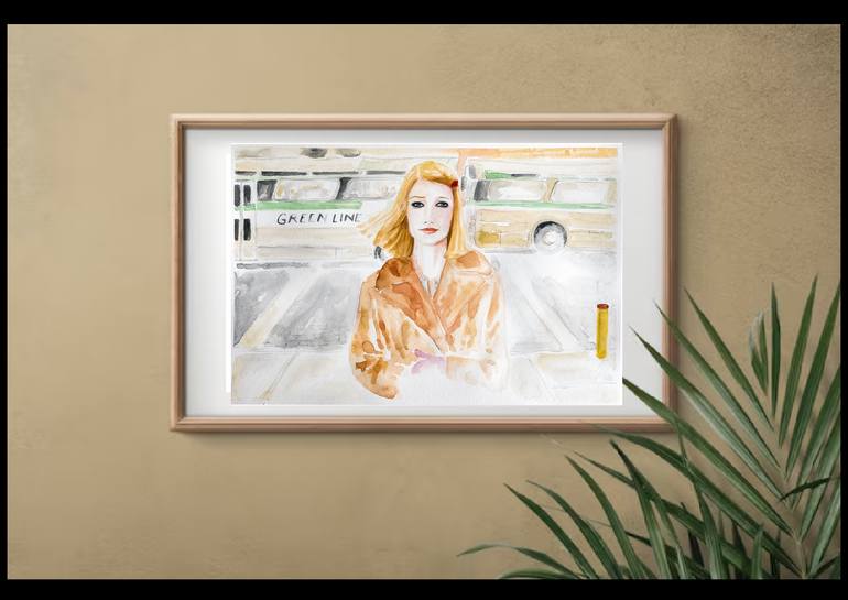 Original Illustration Women Drawing by Fulya Ceker