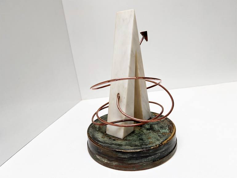Original Abstract Love Sculpture by Daniela Rancati
