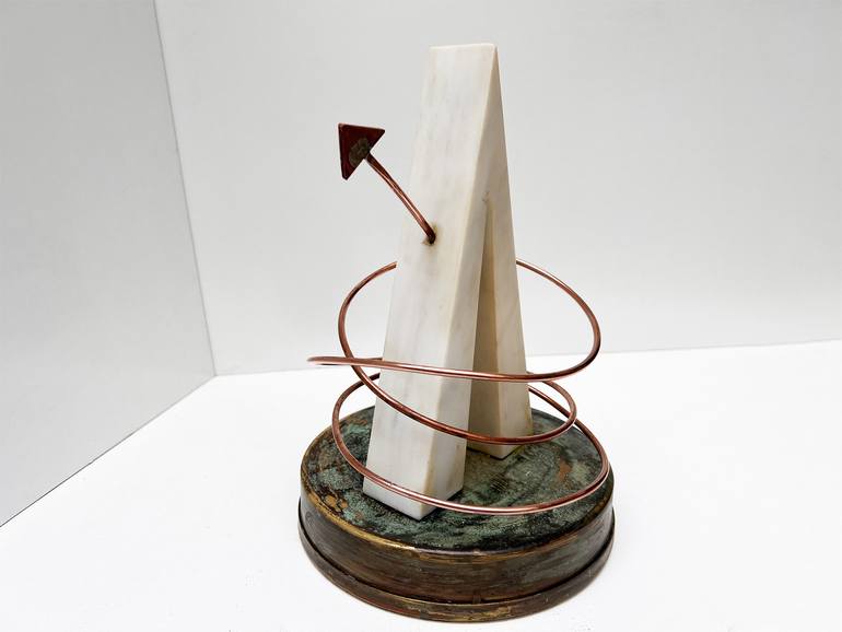 Original Abstract Love Sculpture by Daniela Rancati