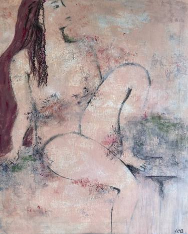 Original Figurative Abstract Paintings by LORETTA BONUS