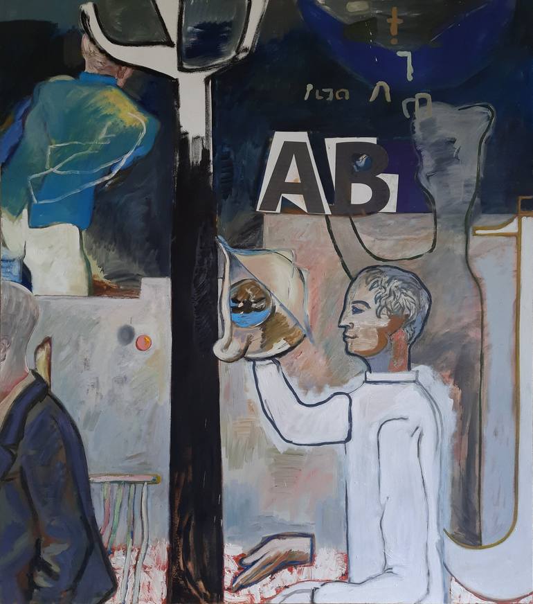 Original  Painting by wojciech szybist
