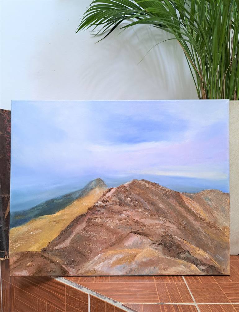 Original Impressionism Nature Painting by Мария Галиева