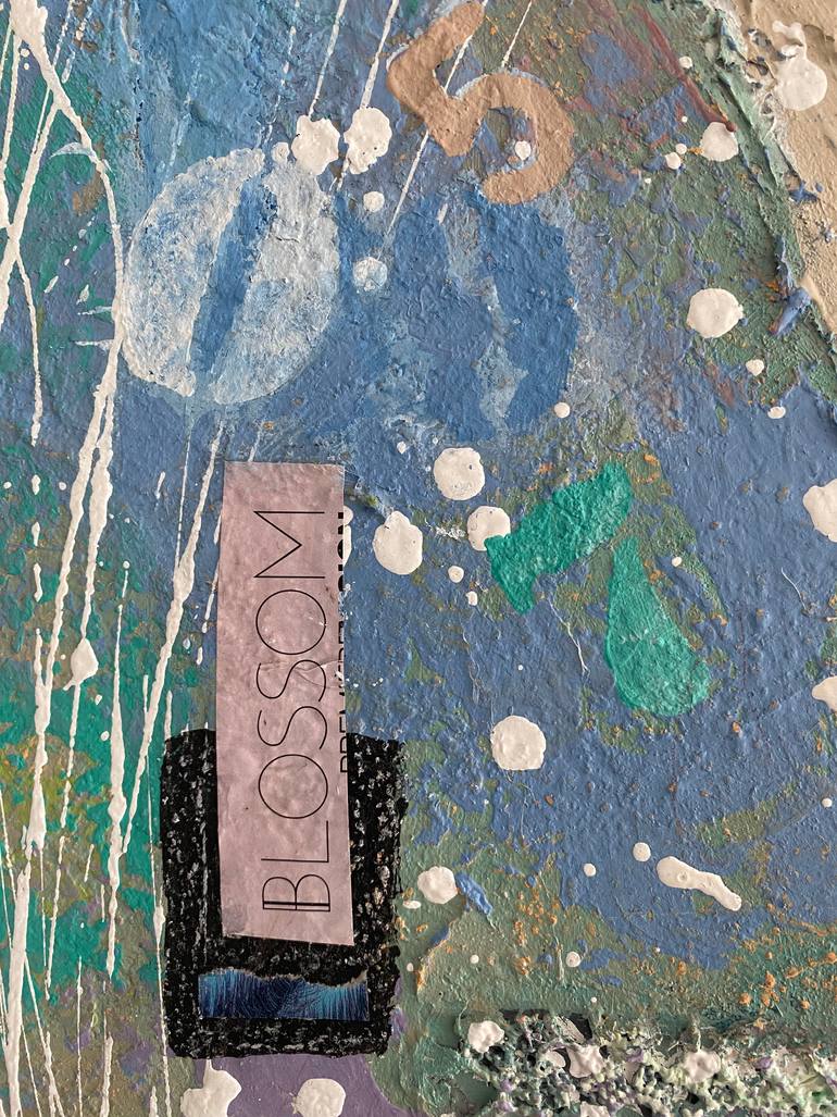 Original Contemporary Abstract Collage by Tamara Emsen