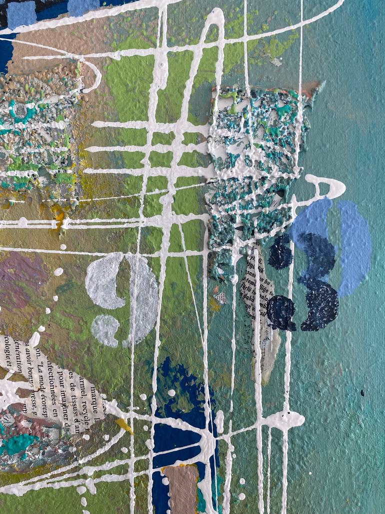 Original Contemporary Abstract Collage by Tamara Emsen