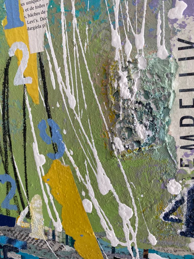 Original Contemporary Abstract Collage by Tamara Emsen