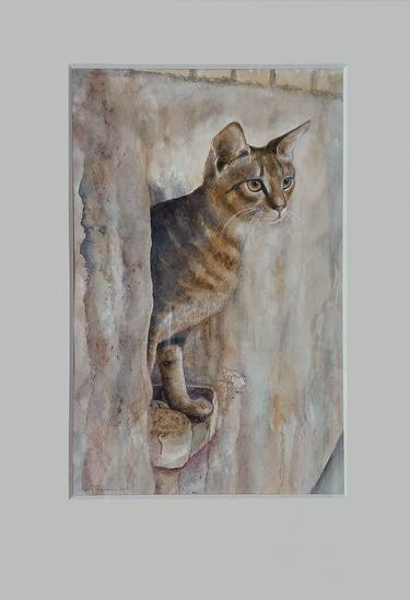 Original Fine Art Animal Paintings by Mervi Korhonen