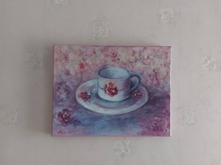 Original Still Life Painting by Mervi Korhonen