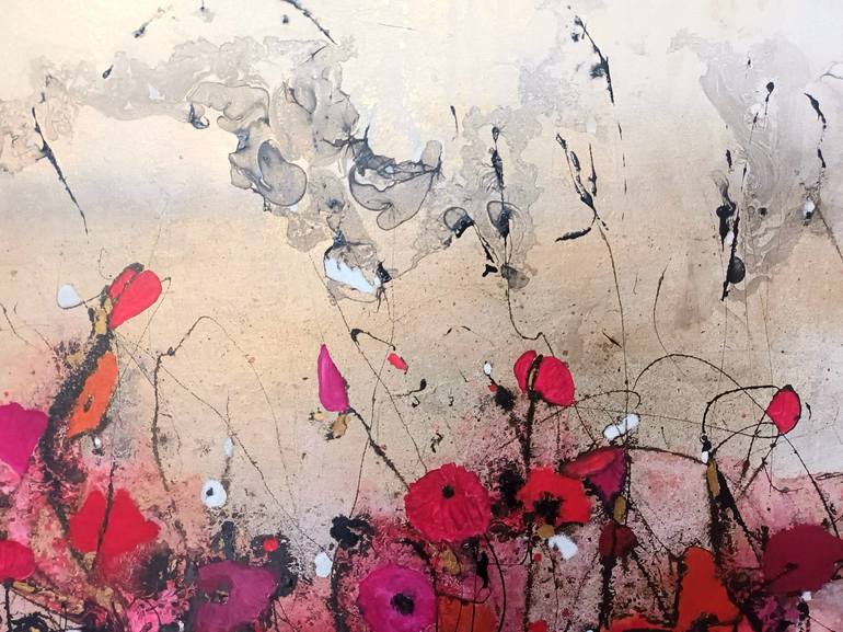 Original Contemporary Abstract Painting by Betina Levin