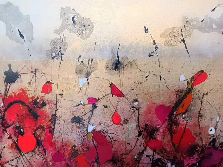 Original Contemporary Abstract Painting by Betina Levin