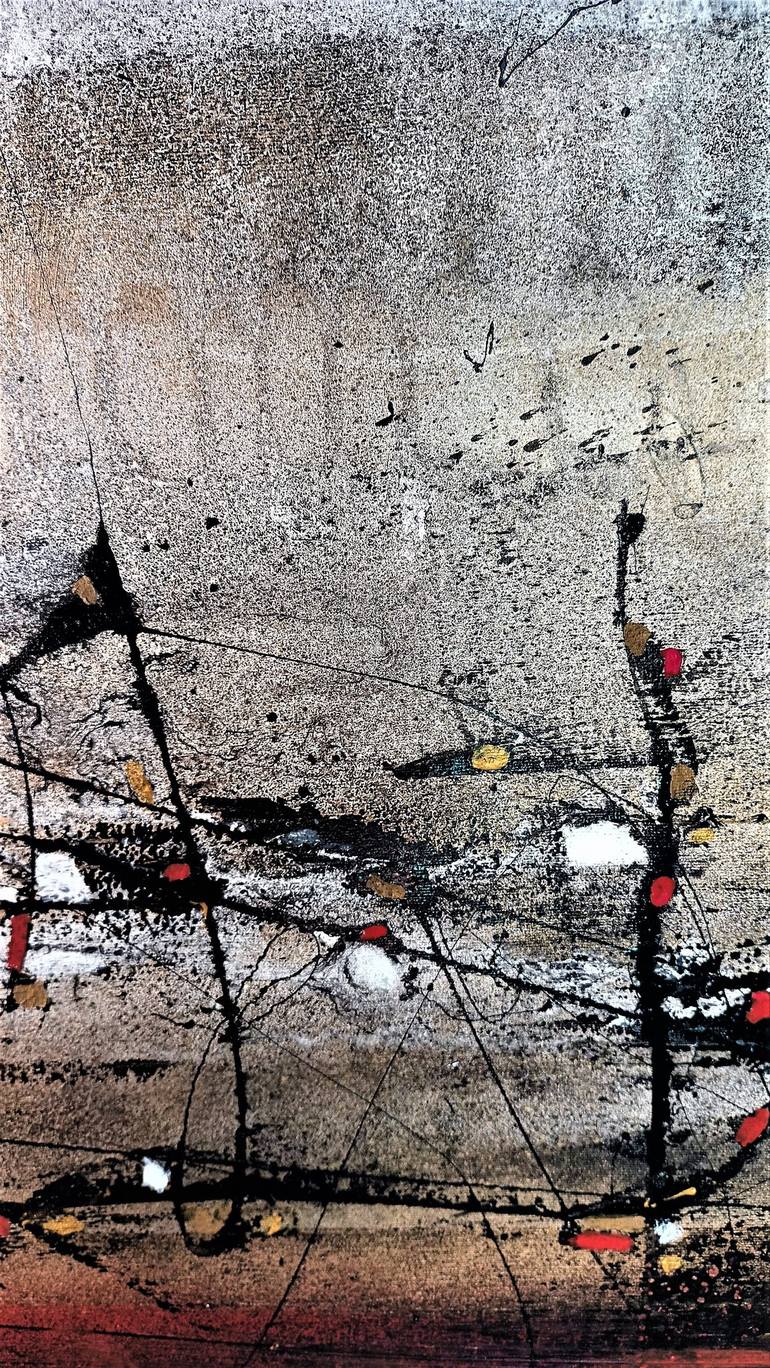 Original Abstract Painting by Betina Levin