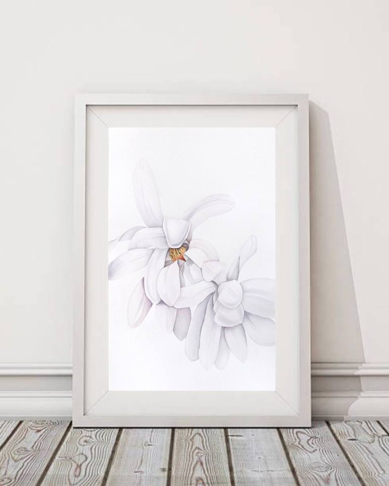 Original Botanic Painting by Victoria Krasnoselska