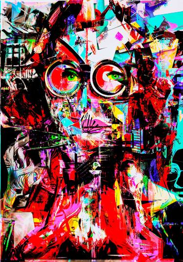 Original Modern Popular culture Mixed Media by Kay Becker