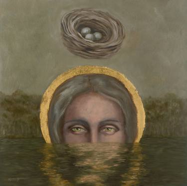 Original Contemporary Religious Paintings by Katie O'Sullivan