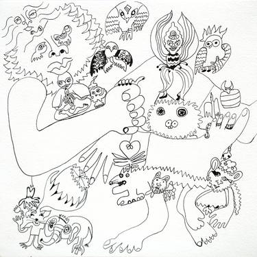 Print of Children Drawings by Jade Wolf