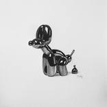 Balloon dog Drawing by Amelia Taylor