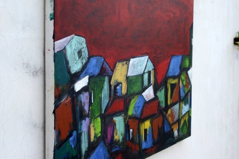 Original Abstract Painting by mannish patel