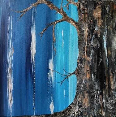 Original Modern Tree Paintings by DISI M