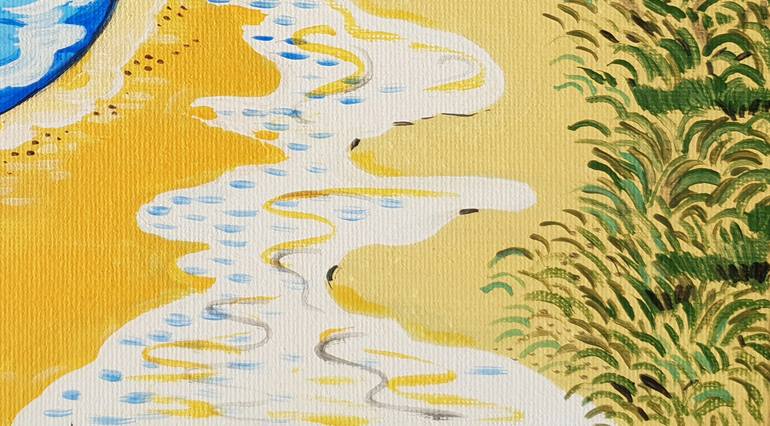 Original Contemporary Beach Painting by Park Seon Young
