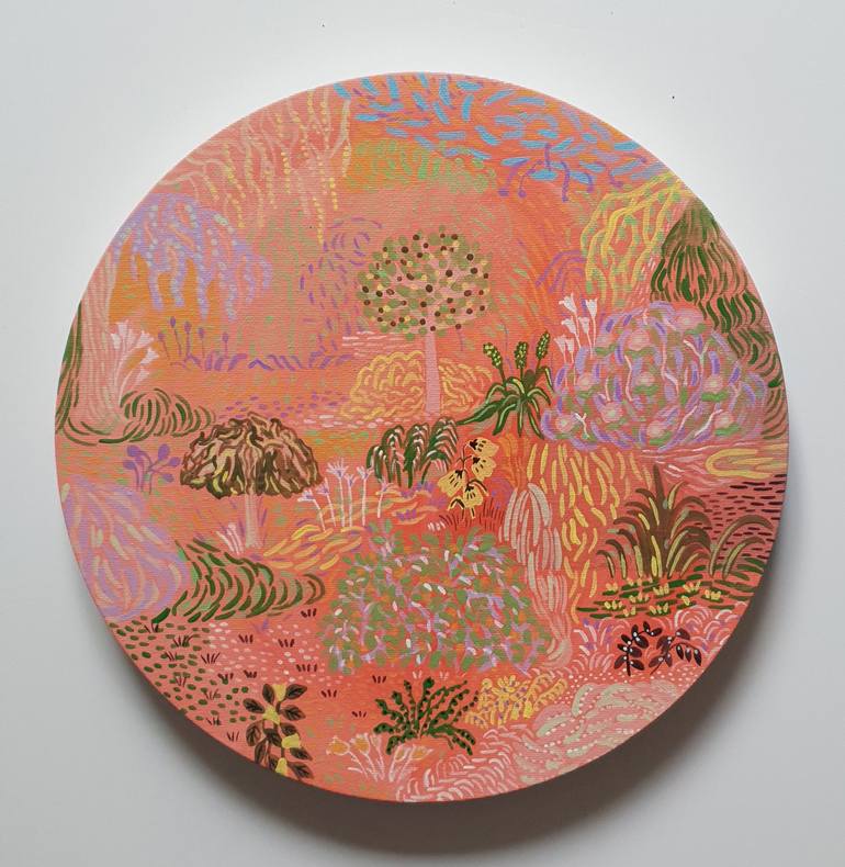 Original Contemporary Landscape Paintings by Park Seon Young
