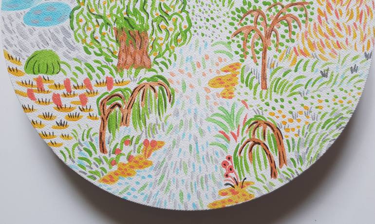 Original Contemporary Landscape Painting by Park Seon Young