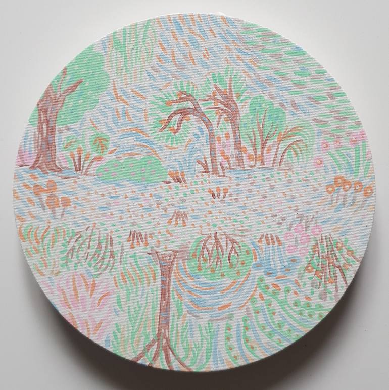 Original Contemporary Landscape Paintings by Park Seon Young