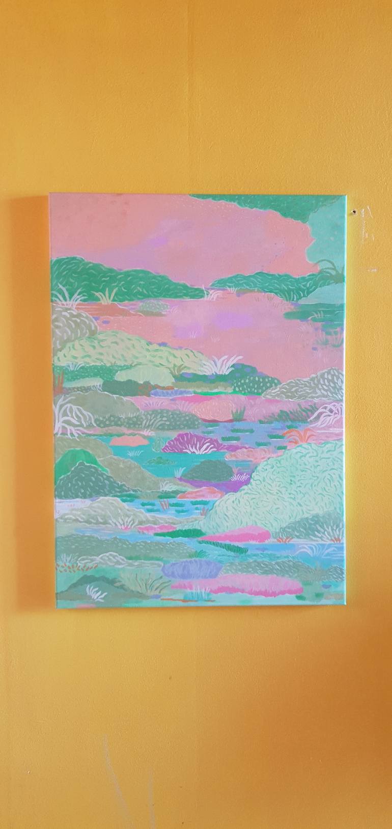 Original Contemporary Landscape Painting by Park Seon Young