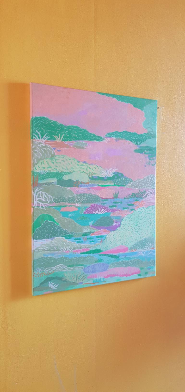 Original Contemporary Landscape Painting by Park Seon Young