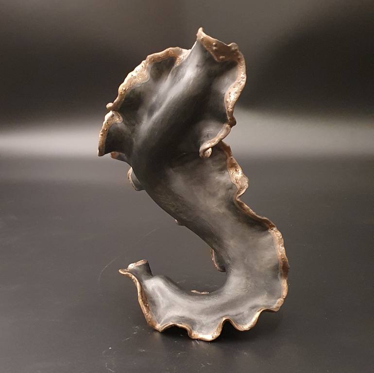 Original Abstract Animal Sculpture by Sylvie Pool Alvarez
