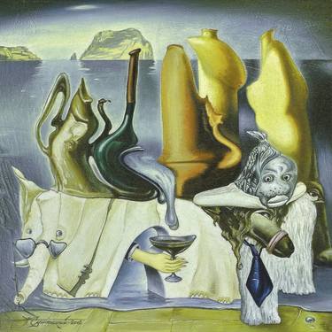 Print of Surrealism Fantasy Paintings by PAVЕL SUSHYNSKYI