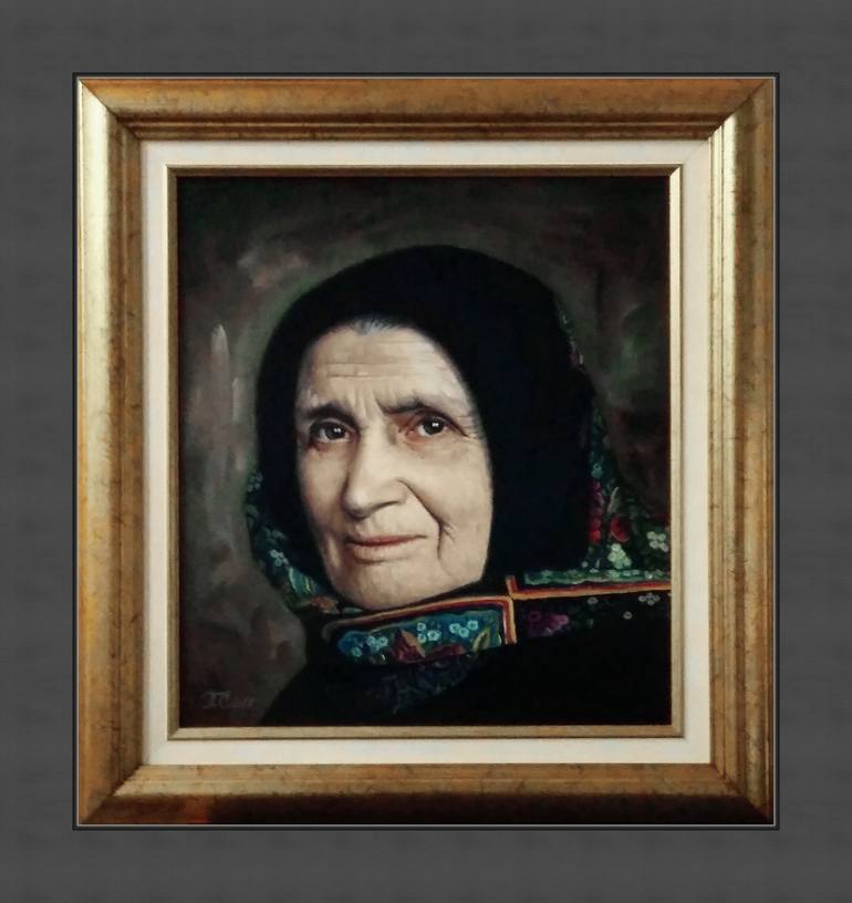 Original Portrait Painting by PAVЕL SUSHYNSKYI