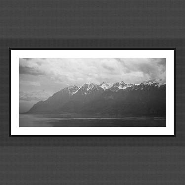 "Mountain landscape" / Montreux. thumb