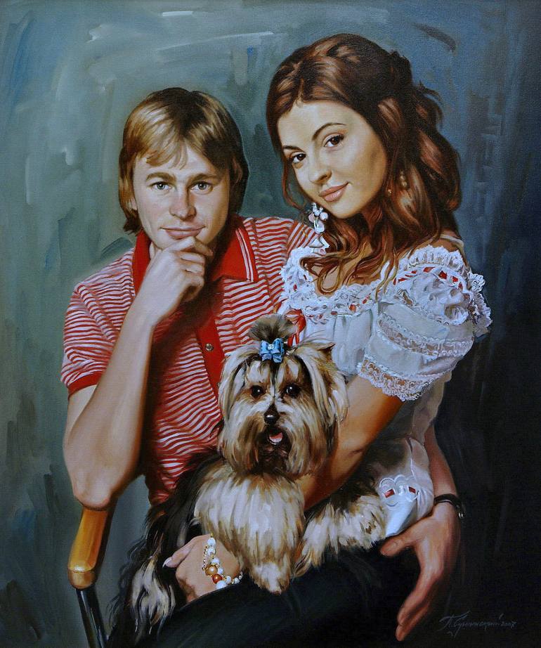 Original Portraiture People Painting by PavЕL Sushynsky