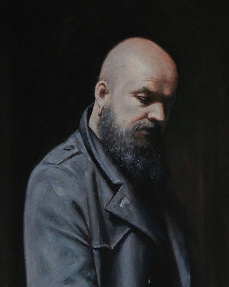 Original Portraiture Portrait Painting by PAVЕL SUSHYNSKYI