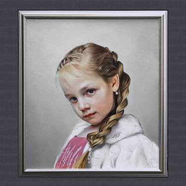 Original Realism Children Paintings by PAVЕL SUSHYNSKYI