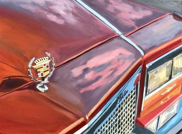 Original Automobile Painting by Chris Callen