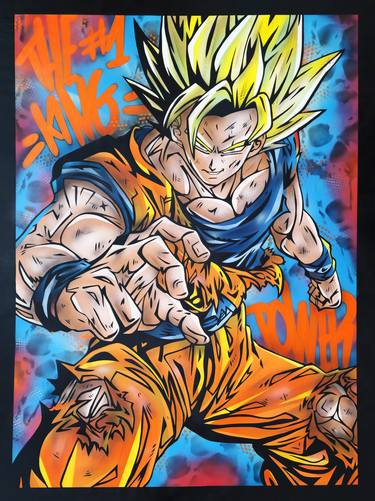 Goku ssj 1  Anime dragon ball goku, Dragon ball, Dragon ball painting
