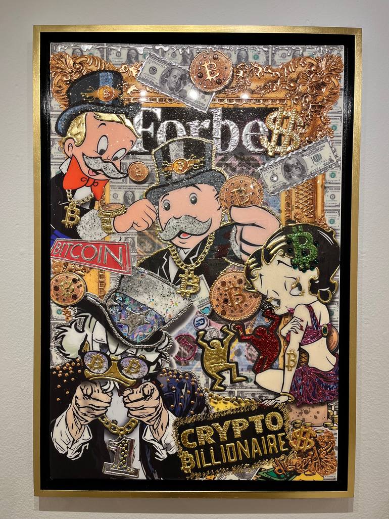 Original Contemporary Other Collage by Dondé Art  Arte Dei Vip