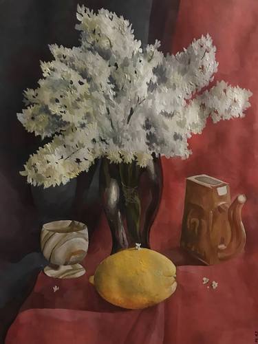 Original Expressionism Still Life Paintings by Katerina Yaremenko