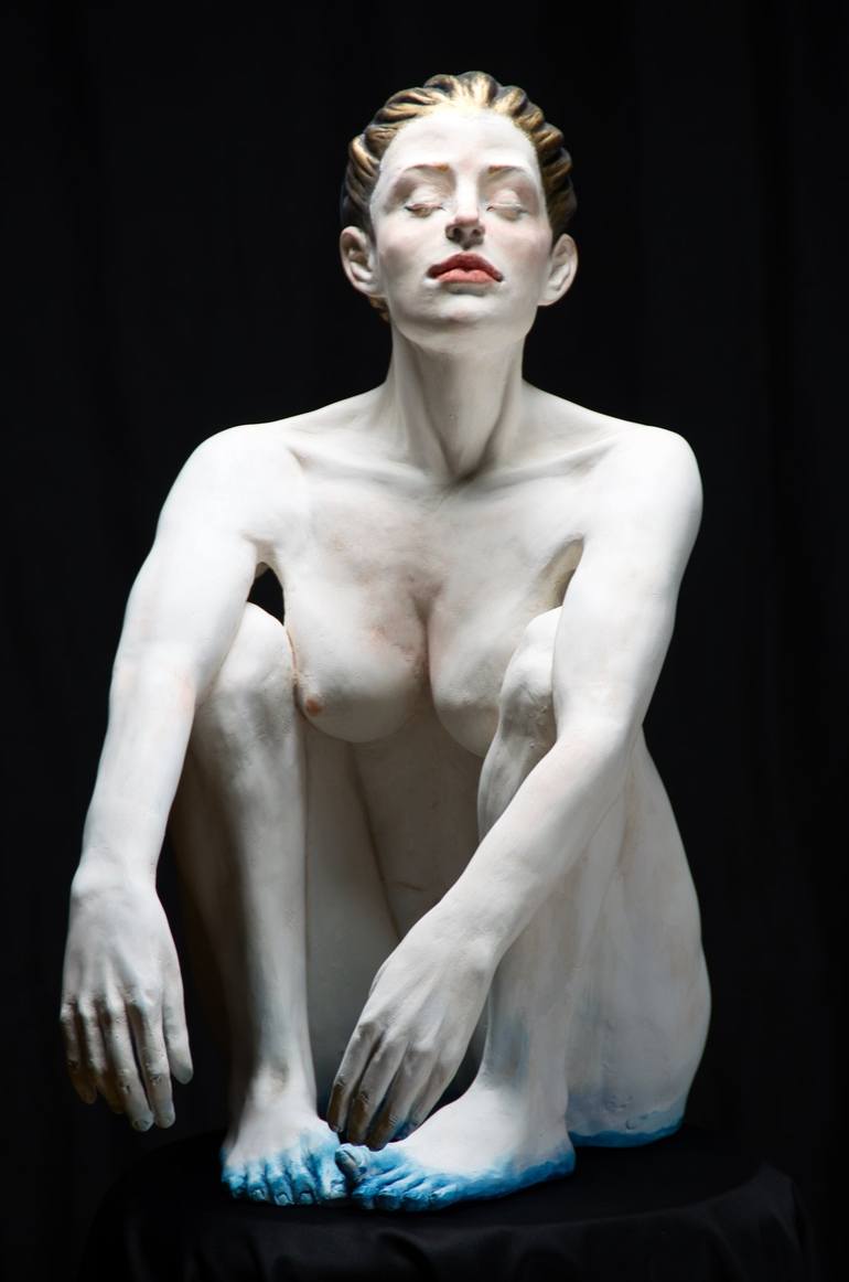 Print of Conceptual Nude Sculpture by Eva G