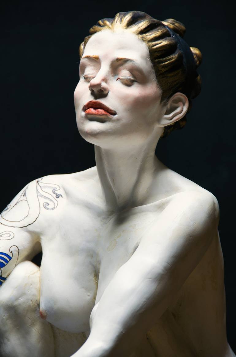 Original Nude Sculpture by Eva G