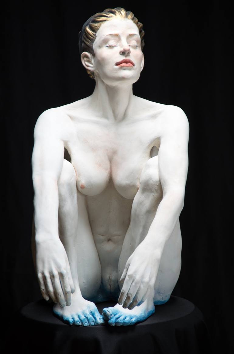 Original Conceptual Nude Sculpture by Eva G