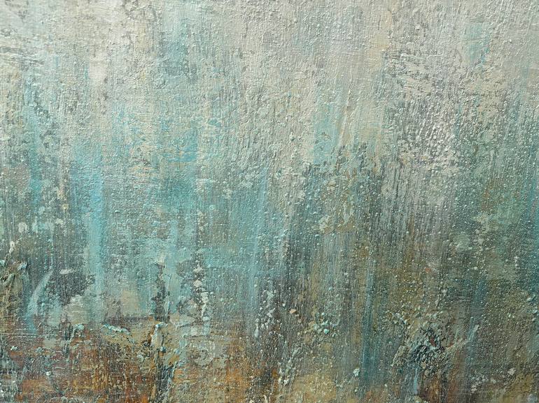 Original Abstract Expressionism Abstract Painting by Thi Lams