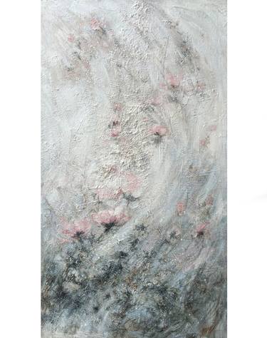 Original Abstract Expressionism Abstract Painting by Thi Lams