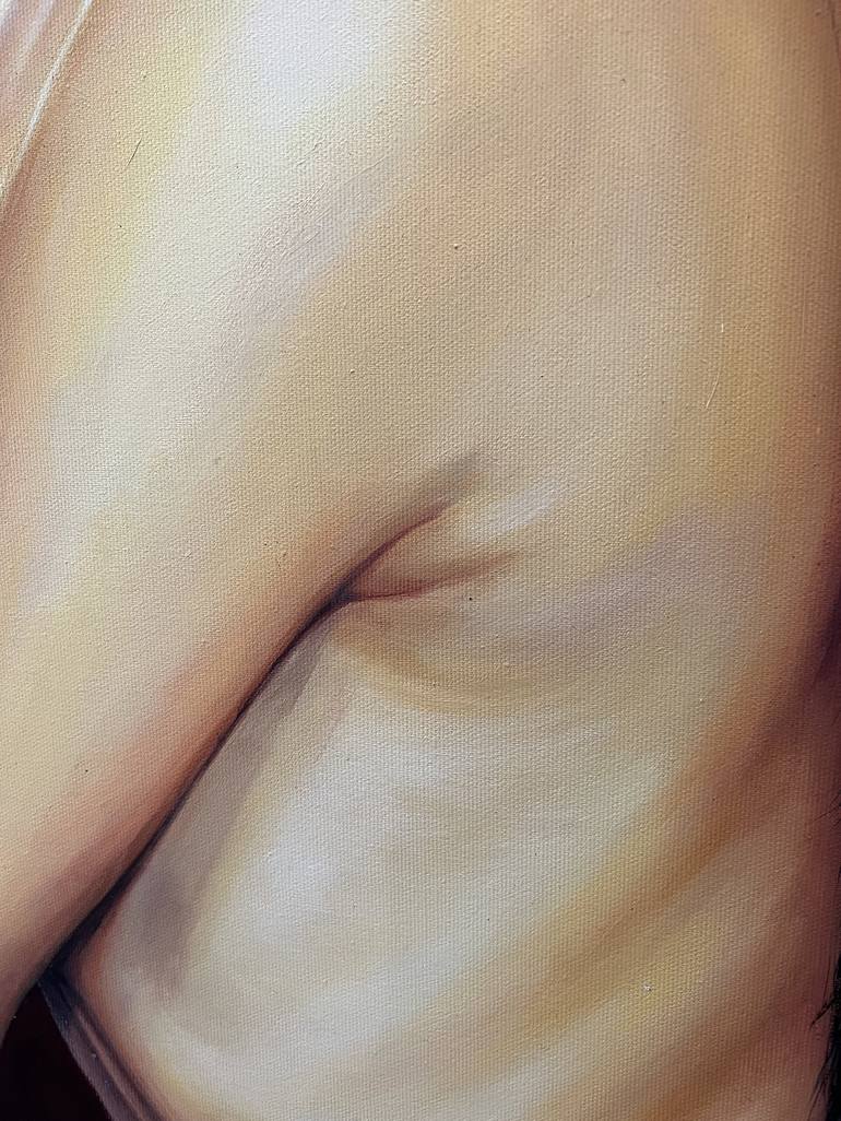 Original Realism Nude Painting by Ronnie Bravo Estrada