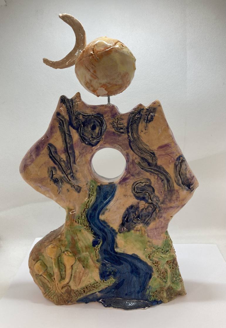 Original Abstract Sculpture by Agnes Boes